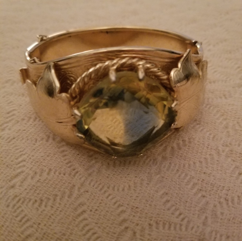 Vintage Sarah Coventry Gold Overlay Bracelet